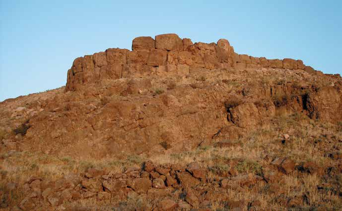 Zbytky jedné z pevností v Nachičevanu
