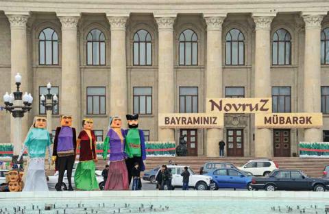 People celebrate Novruz