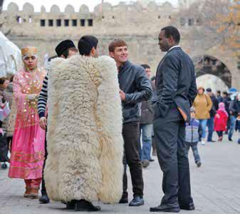 People celebrate Novruz