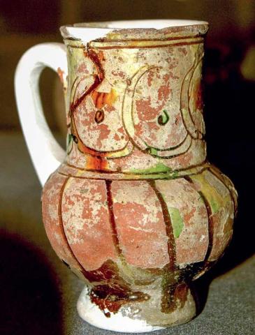Sample of medieval ceramic found in Icharishahar