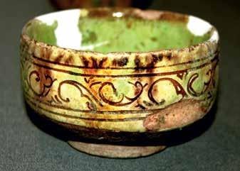 Sample of medieval ceramic found in Icharishahar