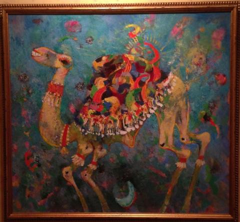 Rasim Babayev. Well-dressed Camel. 1997. California, private collection