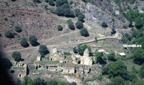 The Khudavank monastery (Kalbajar District)