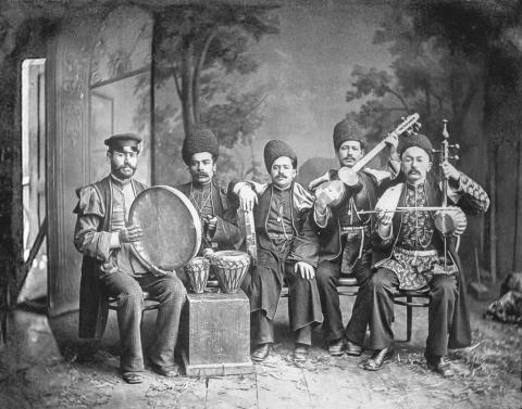 Renowned Tar player Mirza Sadikh’s band