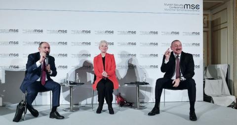 President Ilham Aliyev managed to expose the lies of Armenian Prime Minister N. Pashinyan at the Munich Security Conference. 15 February 2020