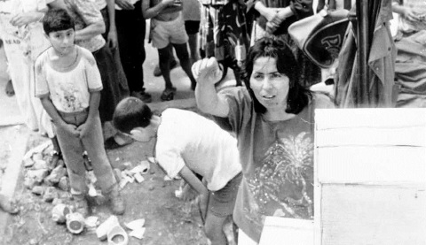 Все имущество этой семьи азербайджанцев было разграблено. Армения конца 1980-х годов