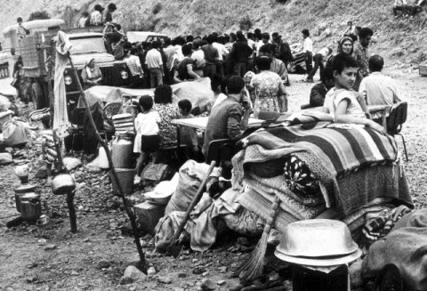 Насильственная депортация азербайджанцев из Армении. 1988 г