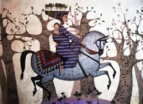 Migration. Artist Ibrahim Hasanov