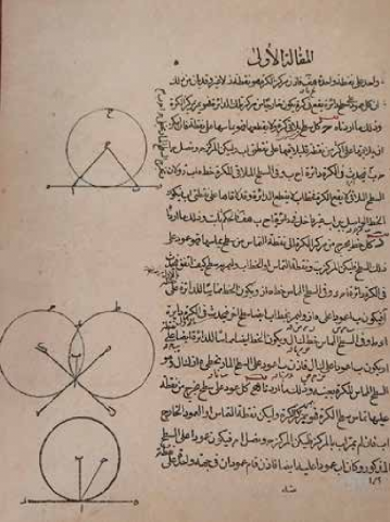 Manuscript of Nasir-al-Din Tusi's "Si Fasl" (30 chapters). M. Fuzuli Institute of Manuscripts, Azerbaijan National Academy of Sciences. Baku, Azerbaijan